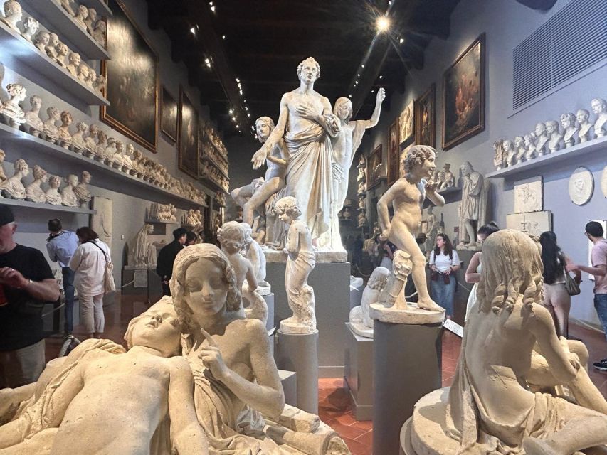 Florence: Accademia Gallery David Entry & Audio Guide App - Top-floor altarpieces: plan for the last push