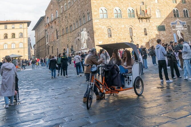 Florence Private Transportation in Rickshaw - Key Highlights You Will Notice Right Away